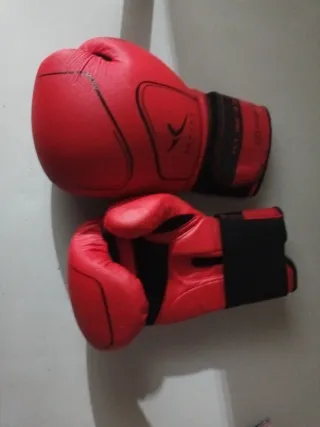 Guantes de boxeo rojos 8 oz