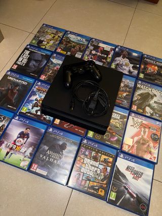 PS4, Mando y lote de Juegos