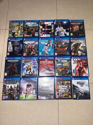 PS4, Mando y lote de Juegos