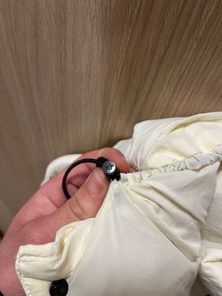 Anorak Plumífero Moncler Beige