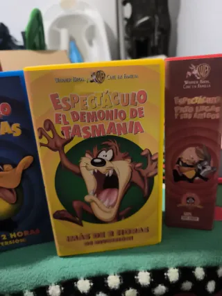 Pack 5 Películas Looney Tunes VHS
