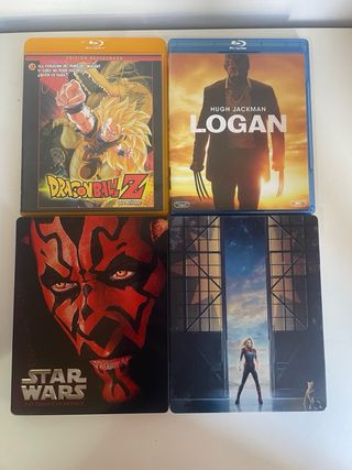 Películas Blu-ray MCU y mas.