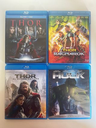 Películas Blu-ray MCU y mas.