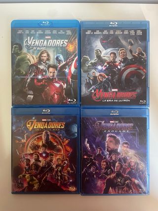 Películas Blu-ray MCU y mas.