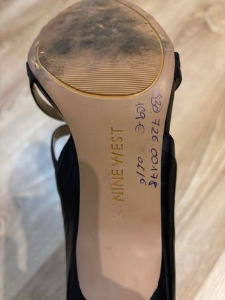 Sandalias Nine West Negras