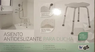 Silla taburete de ducha antideslizante