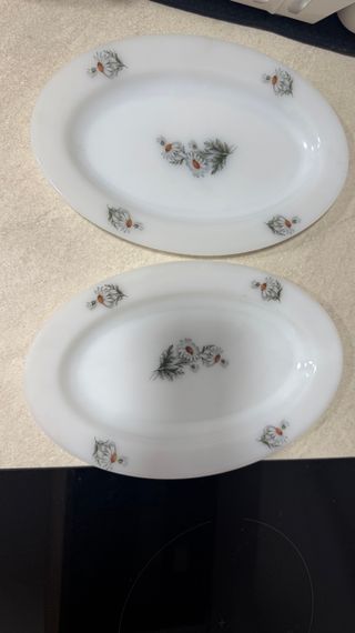 Vajilla de Arcopal de 67 piezas - margaritas