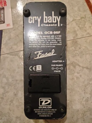 Pedal Guitarra Wah Wah Dunlop Cry Baby Classic