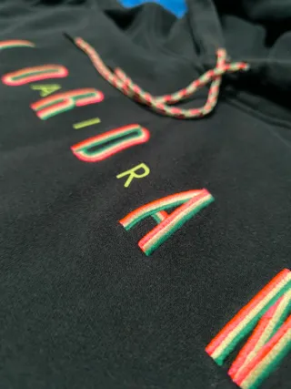 Sudadera Jordan Negra con Logo