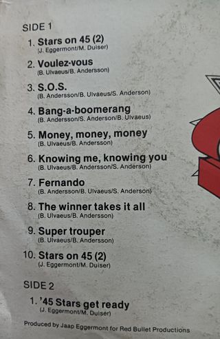 Stars on 45 More Stars Vinile