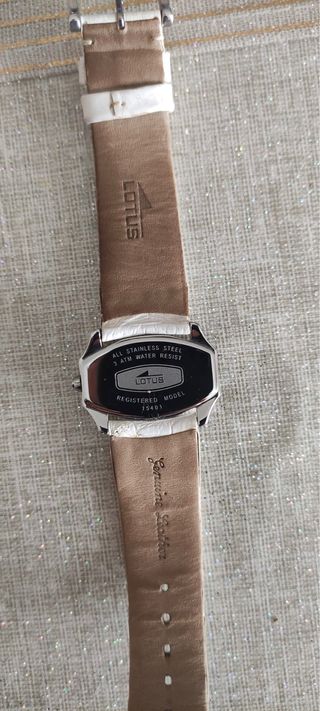Orologio da donna Lotus bianco e argento