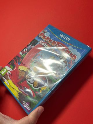 Paper Mario Color Splash WiiU precintado