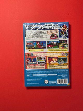 Paper Mario Color Splash WiiU precintado
