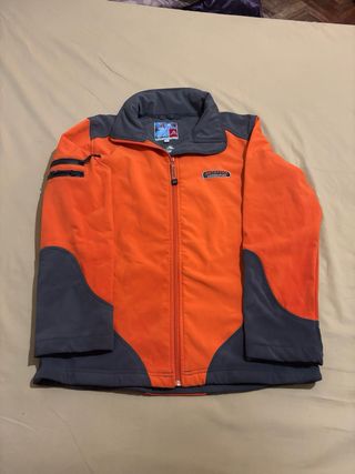 Chaqueta Antártica Neopreno Naranja/Gris