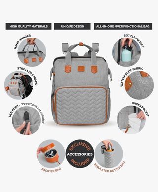 Mochila Bebé con Cuna Extensible