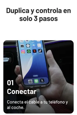 Ottocast Mirror Touch CarPlay Inalámbrico.