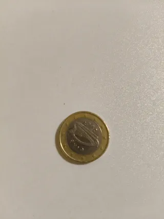 Moneda 1 Euro Irlanda 2002 Harpa "Eire".