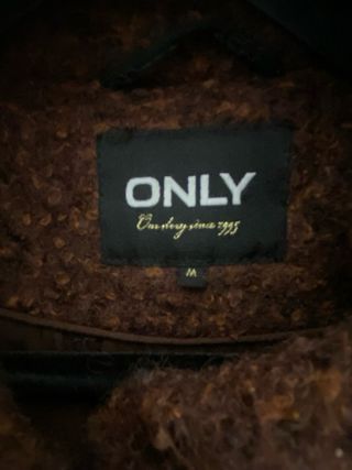 Cappotto con cappuccio marrone taglia M