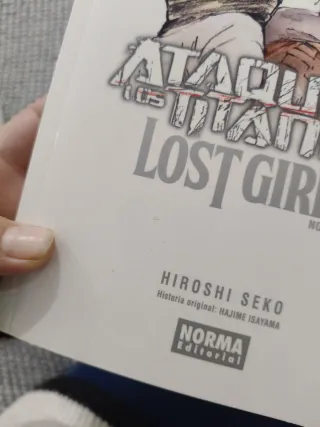 Ataque a los titanes. Lost girls (novela)