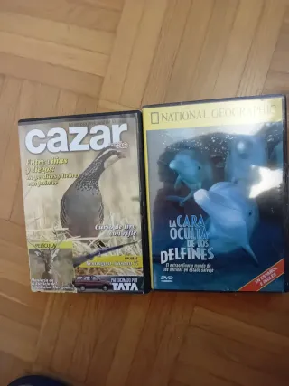DVD Cazar y National Geographic Documental