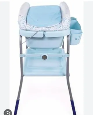 Bañera y cambiador Chicco Azul