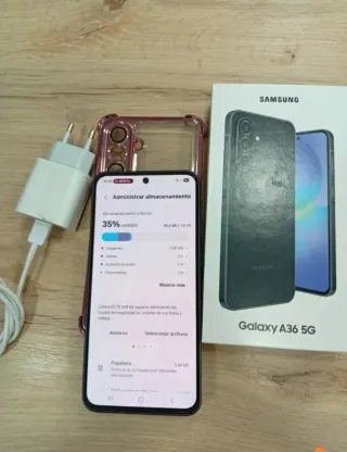 Samsung Galaxy A36 5G Negro - Como Nuevo