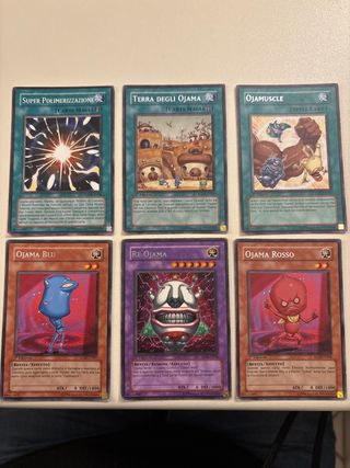 Lotto Carte Yu-Gi-Oh! Ojama 16 carte