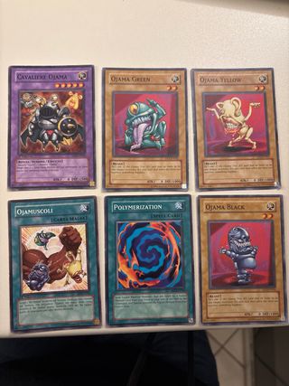 Lotto Carte Yu-Gi-Oh! Ojama 16 carte
