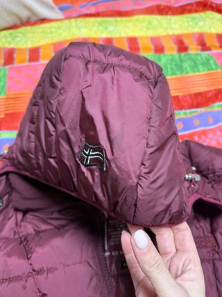 Abrigo Geographical Norway Talla XL Morado