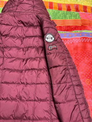 Abrigo Geographical Norway Talla XL Morado