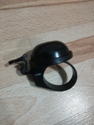 Timbre de bicicleta negro