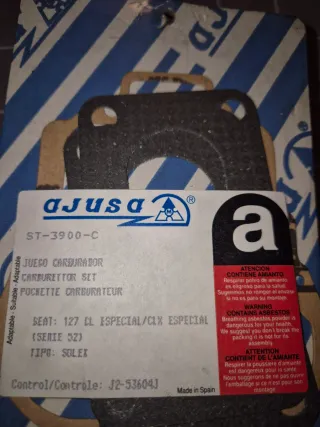 Kit Reparación Carburadores Ajusa weber y solex