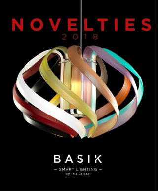 Lámpara de araña exclusiva cristal bohemio POLARIS