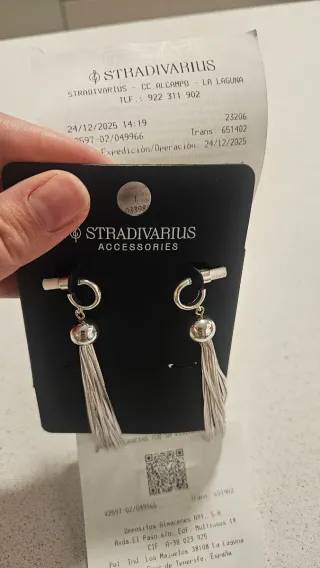 Pendientes Stradivarius