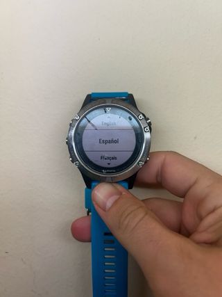 Garmin Fenix 5 Smartwatch Azul y Verde