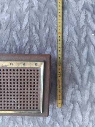 Radio Grundig Teddy Boy Marrón