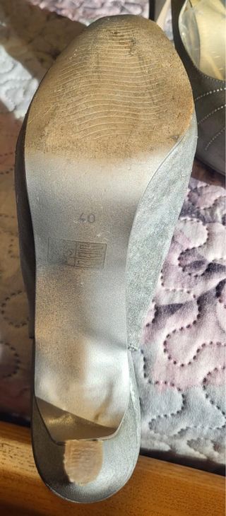 Zapatos de fiesta Melanie plateados