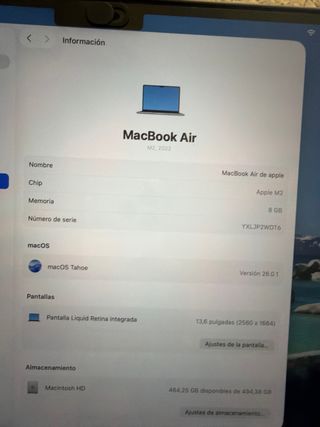 MacBook Air Gris Plata