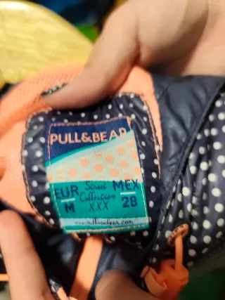 Cortavientos con puntos para mujer