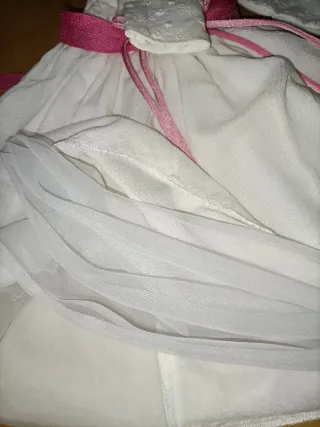 Vestido ceremonia Paola Reina 45-50 cm + patucos