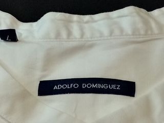 Camisa Adolfo Dominguez Blanca Talla L