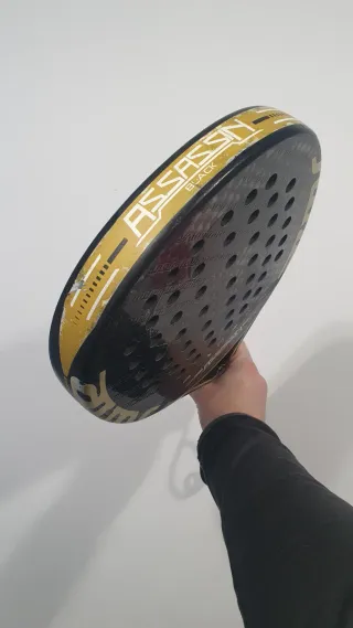 Pala de pádel Sane Assassin Black Mate