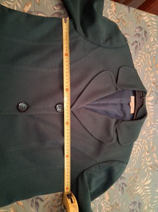 Chaqueta Zendra Talla 46 Verde Oscuro