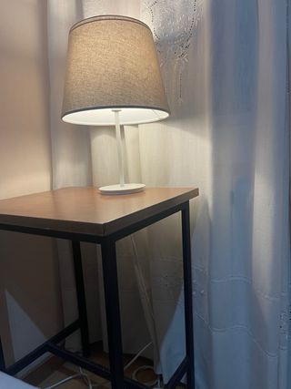 Tavolino ausiliario in formica e ferro