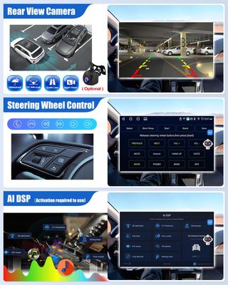 Radio Android 15 4G+64G VW Golf 4, Polo