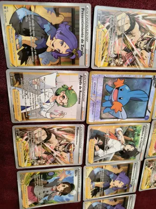 Lote de Cartas Pokémon Entrenador