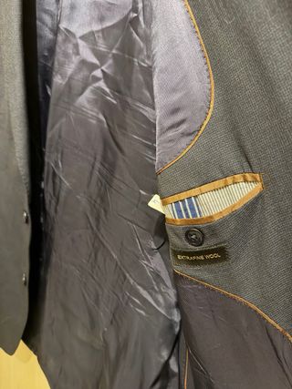 Traje Massimo Dutti Azul Hombre