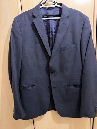 Traje Massimo Dutti Azul Hombre