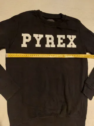 Maglia Pyrex manica lunga cotone nera XS
