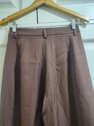 SHEIN - Pantalones de vestir marrones